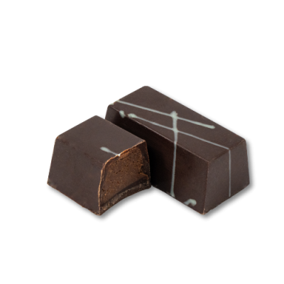 Pistachio Gianduja Praline Dark Chocolate 6pcs